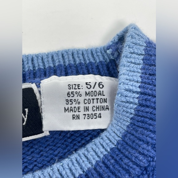 CHRISTINE FOLEY: Penguin Sweater, Size 5/6 Hand knit, Crewneck - Picture 4 of 12